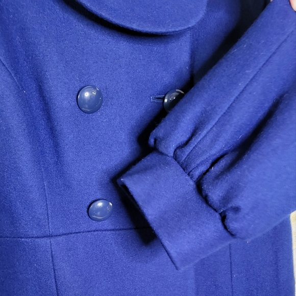 Guess double breasted wool lined coat size Medium - Picture 2 of 6